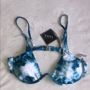 Tie Dye Underwire Bikini Top